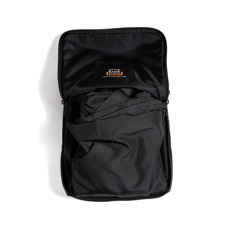 Bags in Bag Foldable BackPack Black