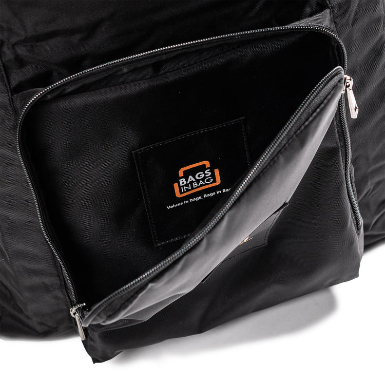 Bags in Bag Foldable BackPack Black