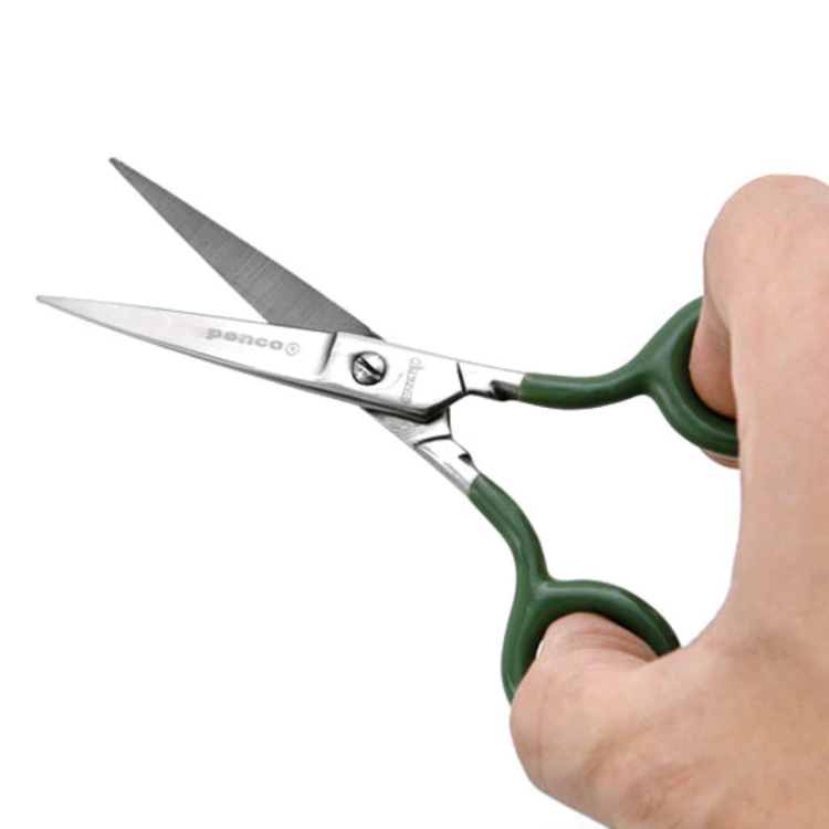 Penco Small Stainless Steel Scissors Green