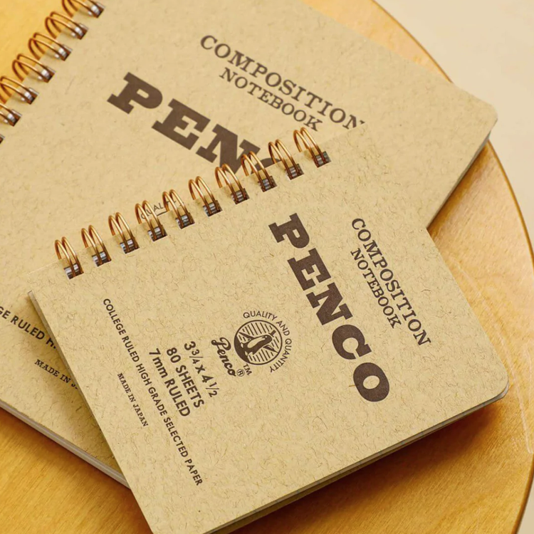 Penco Medium Coil Notebook 2022 Natural