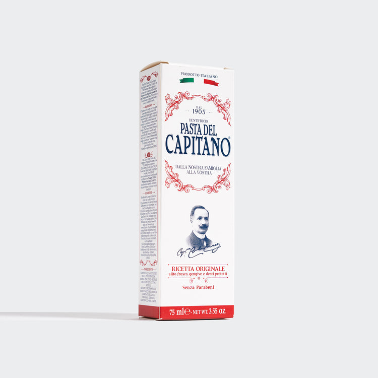 PASTA DEL CAPITANO 1905 Toothpaste Original Receipt - 3.55oz / 75ml