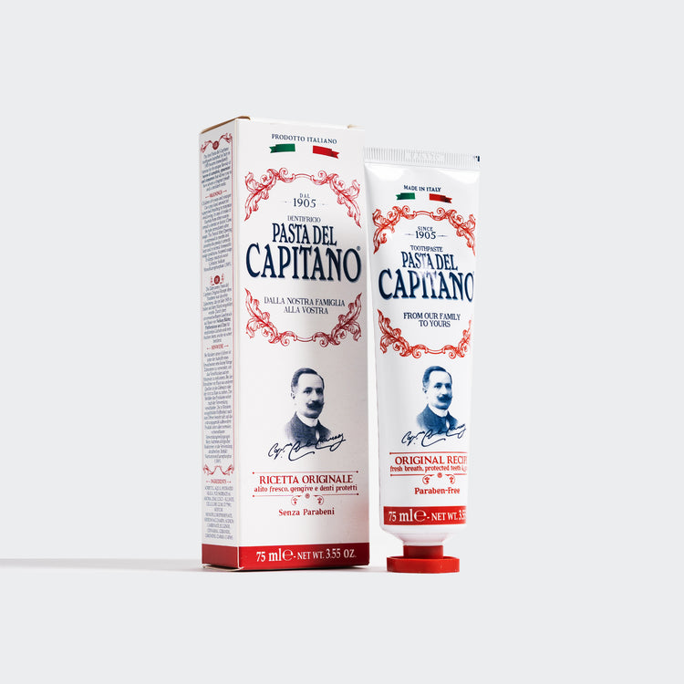 PASTA DEL CAPITANO 1905 Toothpaste Original Receipt - 3.55oz / 75ml