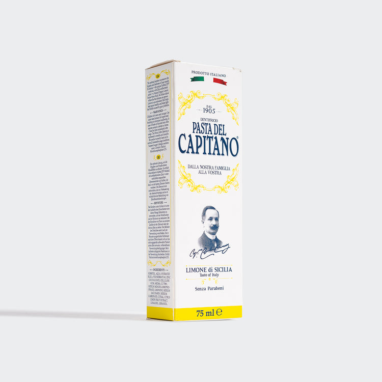 PASTA DEL CAPITANO 1905 Toothpaste Sicily Lemon - 3.28oz / 75ml