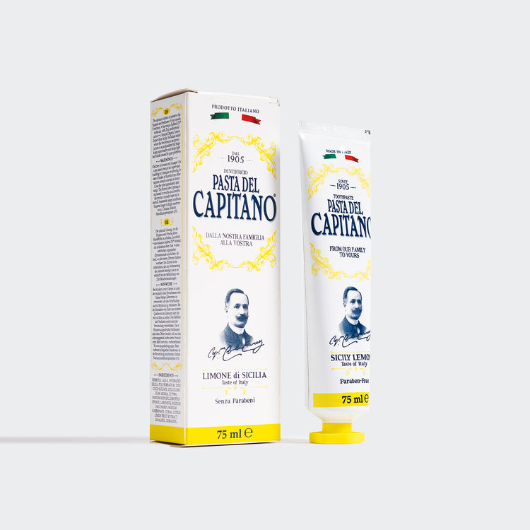 PASTA DEL CAPITANO 1905 Toothpaste Sicily Lemon - 3.28oz / 75ml