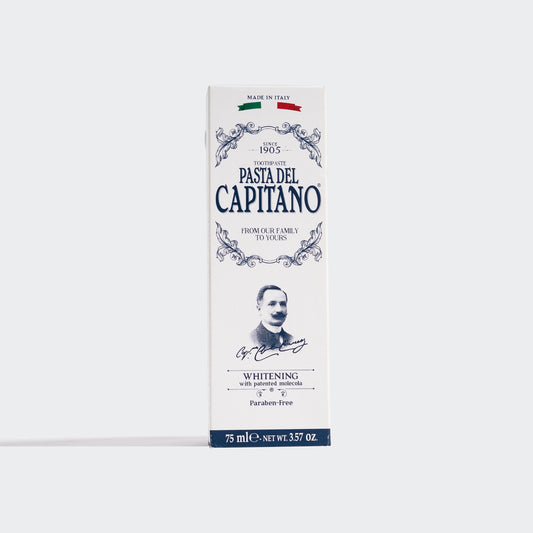 PASTA DEL CAPITANO 1905 Toothpaste Whitening - 3.57oz / 75ml