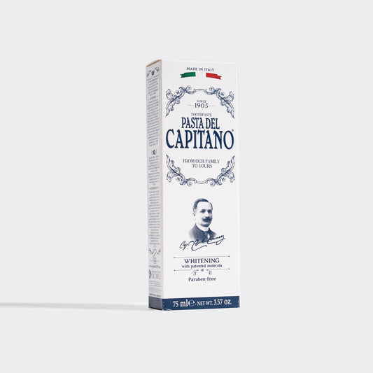 PASTA DEL CAPITANO 1905 Toothpaste Whitening - 3.57oz / 75ml