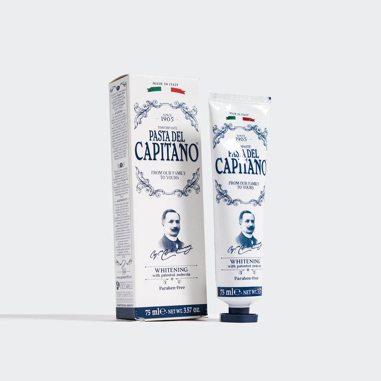 PASTA DEL CAPITANO 1905 Toothpaste Whitening - 3.57oz / 75ml